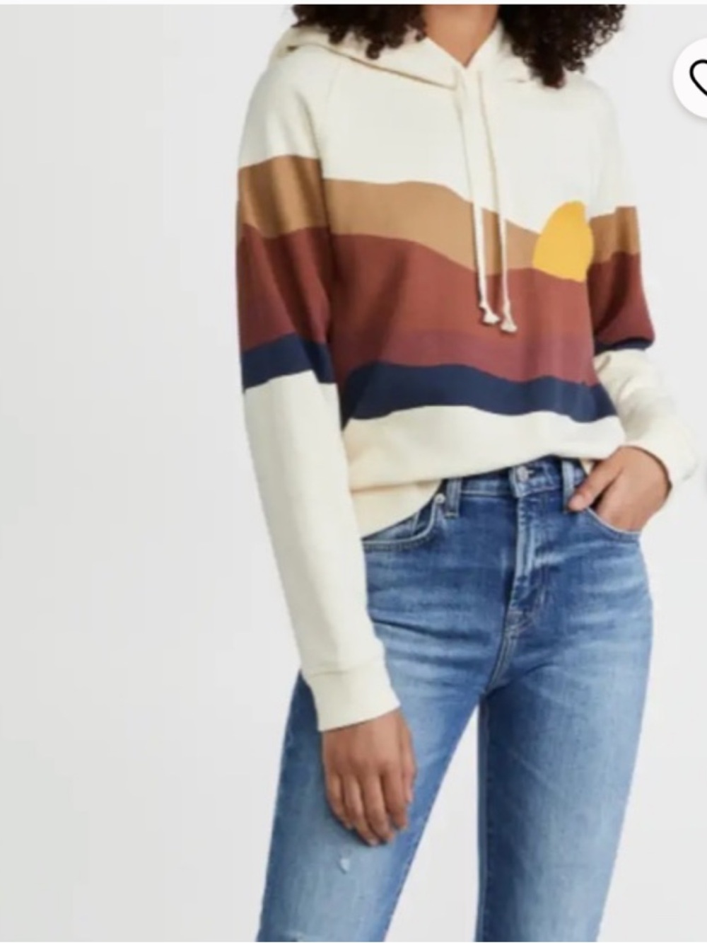 Faherty XS Women's Soleil Hoodie Pullover